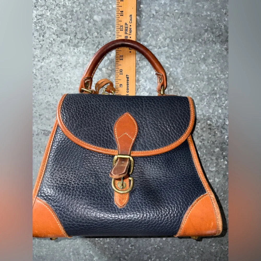 Vintage DOONEY AND BOURKE top handle leather bag - Picture 8 of 9
